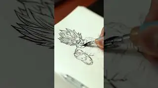 [ASMR] Drawing Majin Vegeta