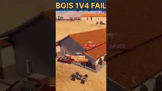 BGIS 2023 - The GRIND 1v4 fail 🔥 #shorts #bgis #bgmi #bgmilive #viral
