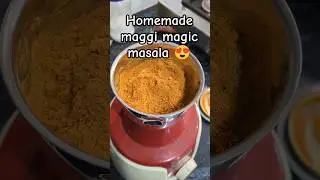Homemade Maggi Masala 😍 #maggi #maggimasala #homemade #food #masala #recipe #youtubeshorts #shorts