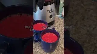 My daily ABC Juice (Apple + Beetroot + Carrot) glow shot using Magic Bullet from Walmart Canada