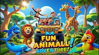 Energize your Kids With The Fun Family Song About Learn and Explore Animals