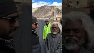 Kolkata to Ladakh on Cycle at 55 yr of Age 😳 || Parimal Kanji || #shorts #shortvideo #ladakh