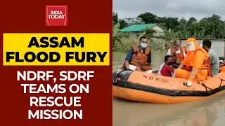 Assam Flood Fury: Nearly 90 People Killed, Over 70 Lakh Displaced; NDRF Teams On Rescue Mission