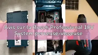 Avis sur la Bosch Professional 18V System perceuse-visseuse &agrave; percussion sans-fil GSB 18V-55 (couple