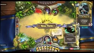 Tavern Brawl Mage Arcane Golem Deck Combo!