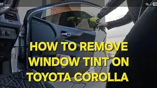 Window Tint Removal - Is it hard?