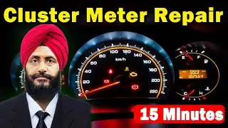 Car Cluster Meter Repair in 15 Minutes | Speedometer, Fuel Gauge & Warning Light Fix #CarMeterRepair