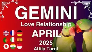 ♊️ Gemini April 2025 Love Relationship Tarot Reading Blessed