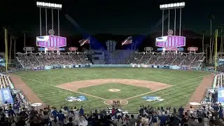 MLB 14: The Show (PS4) Braves vs Dodgers Postseason Gameplay