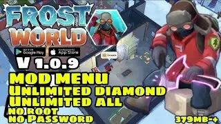 Frost World V 1.0.9 - ModMenu ( NO PASSWORD )