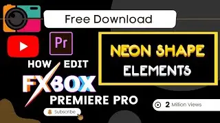 neon light effect | mogrt file premiere pro | title | flair | light | free download