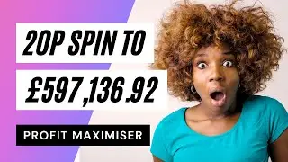 profit maximiser review | One lucky member won &pound;597,136.92 from 20p spin