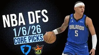Основные игроки NBA DFS (Daily Fantasy Sports) 06.01.2026 | FanDuel и DraftKings