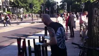 Walthamstow pipe guy  at reclaim Brixton
