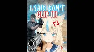 I said DON&rsquo;T CLIP IT!! || Sameko Saba plays Resident Evil 4🤫