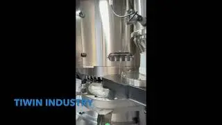 #salt #tablet pressing with #packing #productionline  #tabletpress  #machine large production#demo
