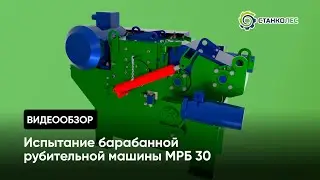 Работа барабанной рубительной машины МРБ30 с ленточным транспортёром мод ТЛ300