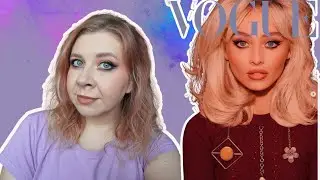 Speedrun Makijażowy inspirując się Sabriną Carpenter w Vogue Italia