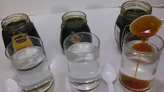 Alshifa Langnese Lune De Miel, черный мед, часть 2
