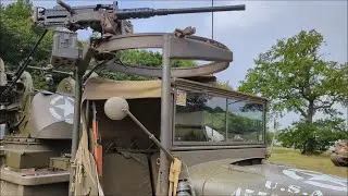GMC CCKW 2&frac12;-ton 6&times;6 truck with M45 Quad 0.5 inch machine gun mount, at Military Odyssey 2024