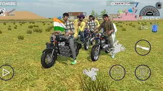 Indian bike simulator tractor game|| yaaron ka kafila|| #3dgaming #games #gaming 