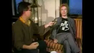 John Lydon, finale of awkward interview