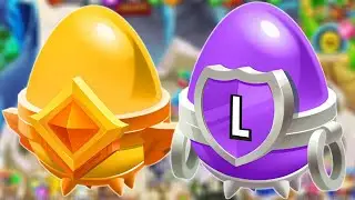 Opening VIP & Legendary Egg Chest In Dragon City