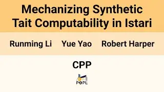 [CPP'26] Mechanizing Synthetic Tait Computability in Istari