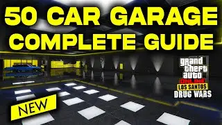 NEW 50 CAR GARAGE in GTA 5 Online | All Garage Styles | Custom Garage