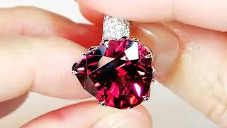 Ibadan Nigerian Rubellite Ring at 10.6 carats by Kat Florence KF07758