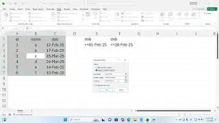 Excel Advanced Filter by Date | Date Range, Month, Year