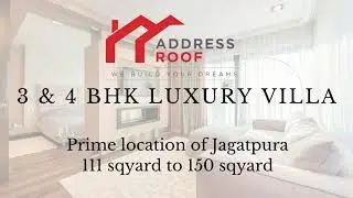 111-150 sq yards Luxurious 3 & 4 BHK Villas | Jagatpura, Jaipur | Call on 9636632800