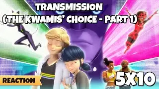 Miraculous Ladybug | S05E10 | Transmission (The Kwamis' Choice - Part 1) | REACTION
