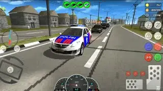 Lost Escort at Highway AAG Polisi Simulator (by Alarga Std) -  Android Game Gameplay
