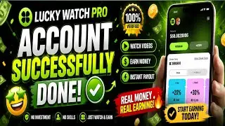 How to get Create Account Lucky Watch kaise banaye tarika hai 