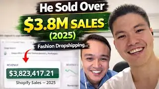 He Sold Over $3.8 Million In 2025 With Fashion Dropshipping...  (Meet My Mentor)