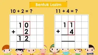OPERASI TAMBAH 1 - 20 (BENTUK LAZIM) PRASEKOLAH