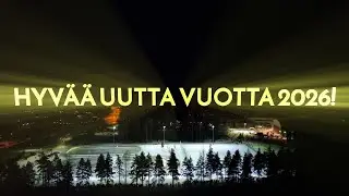Uuden vuoden ilotulitus 2026 Nokia [4K]