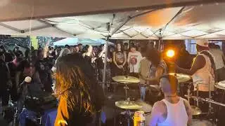 The Crowned - The Dead - Live @ Bonds Rock Bar (Outside) in San Antonio TX, 08/30/2025