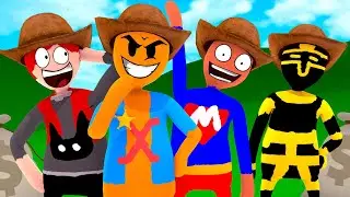 🤠 VIAJAMOS AL LEJANO OESTE DE LA PLASTILINA TROLL 🤠