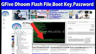 GFive Dhoom (MTK6261) Flash File, Boot Key and Password Unlock