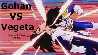 Dragon Ball Z - Gohan VS Vegeta (Second Time) (English FUNimation Dub)