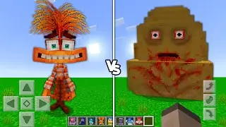 QUI&Eacute;N ES M&Aacute;S GUAY ? LA VENGANZA DE BOU contra DEL REV&Eacute;S 2 en MINECRAFT PE ADDON