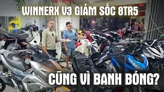 Kỳ lạ chiếc WinnerX V3 giảm sốc 8tr5 tại một cửa hàng xe máy cũ trên con hẻm nhỏ ở Sài Gòn