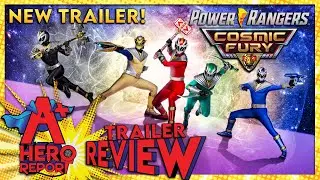 Power Rangers Cosmic Fury TRAILER REVIEW! - Morphing Sequence REVEALED! | Dark Ranger Debuts!