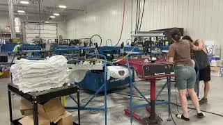 Automatic Press for Screen Printing: Quality Control during Screen Printing (Shorts)