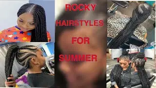 #Latest #Braids/#Cornrows and Protective Hairstyles for summer 2020 #braids #cornrows #crochetbraids