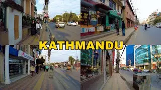 KATHMANDU City Lazimpat Area Looks Beautiful - Virtual Walking Tour Nepal, 2023