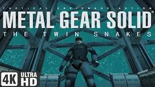 METAL GEAR SOLID THE TWIN SNAKES - Full Game 4K HD Texture Pack 60 FPS No Commentary