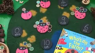 Ladybird Counting Discs - Early Maths Activity